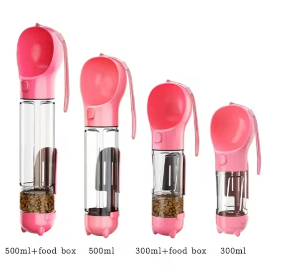 Travel Trio Dog Water & Food Bottle