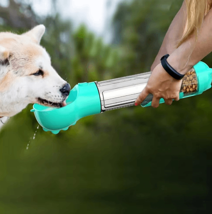 Travel Trio Dog Water & Food Bottle