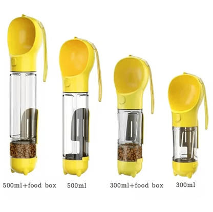 Travel Trio Dog Water & Food Bottle